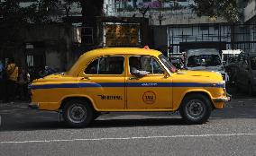 Goodbye Iconic Yellow Taxi, In Kolkata