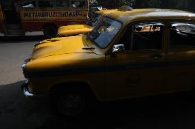 Goodbye Iconic Yellow Taxi, In Kolkata