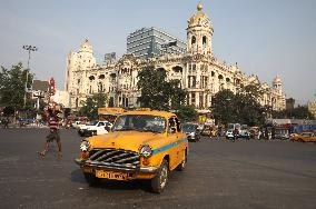 Goodbye Iconic Yellow Taxi, In Kolkata