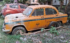 Goodbye Iconic Yellow Taxi, In Kolkata