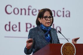 Mexico’s President Claudia Sheinbaum Briefing Conference