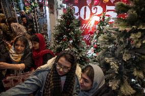 Christmas Shopping In Iran