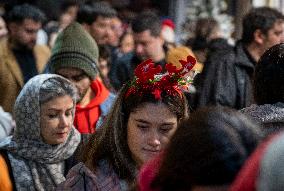 Christmas Shopping In Iran