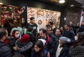 Christmas Shopping In Iran