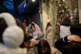 Christmas Shopping In Iran