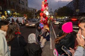 Christmas Shopping In Iran