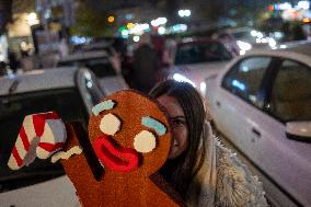 Christmas Shopping In Iran