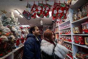 Christmas Shopping In Iran