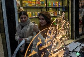 Christmas Shopping In Iran