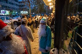 Christmas Shopping In Iran