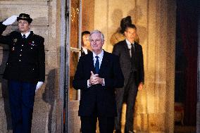 Handover Ceremony At Hôtel De Matignon, In Paris