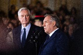 Handover Ceremony At Hôtel De Matignon, In Paris