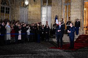 Handover Ceremony At Hôtel De Matignon, In Paris