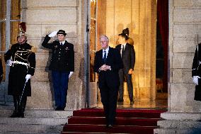 Handover Ceremony At Hôtel De Matignon, In Paris