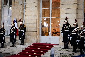 Handover Ceremony At Hôtel De Matignon, In Paris