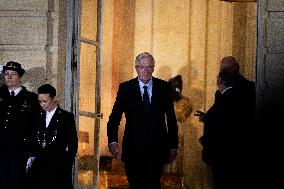 Handover Ceremony At Hôtel De Matignon, In Paris