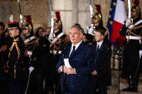 Handover Ceremony At Hôtel De Matignon, In Paris