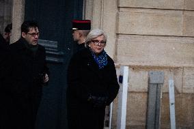 Handover Ceremony At Hôtel De Matignon, In Paris