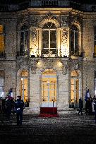 Handover Ceremony At Hôtel De Matignon, In Paris