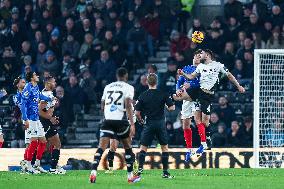 Derby County FC v Portsmouth FC - Sky Bet Championship