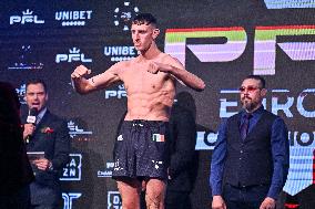 PFL Europe Championship Lyon Weigh Ins - Lyon