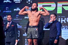 PFL Europe Championship Lyon Weigh Ins - Lyon