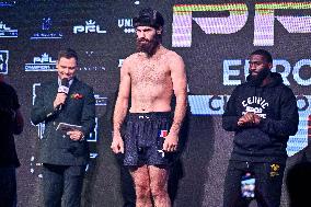 PFL Europe Championship Lyon Weigh Ins - Lyon