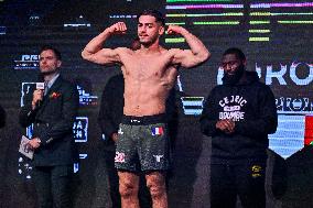 PFL Europe Championship Lyon Weigh Ins - Lyon