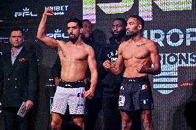 PFL Europe Championship Lyon Weigh Ins - Lyon