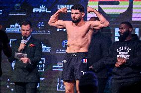 PFL Europe Championship Lyon Weigh Ins - Lyon