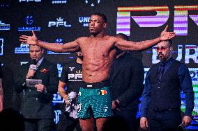 PFL Europe Championship Lyon Weigh Ins - Lyon