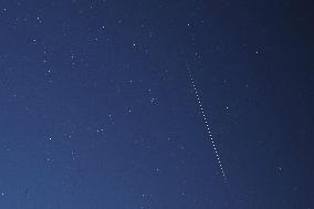 Geminid meteor shower