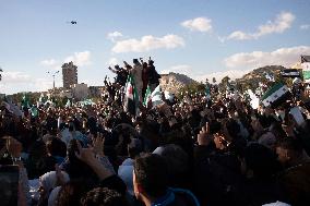 Damascus Celebrations On First Friday Post al-Assad - Syria