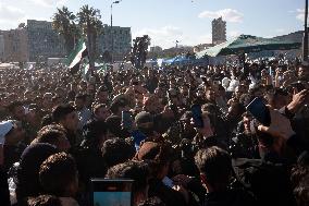 Damascus Celebrations On First Friday Post al-Assad - Syria