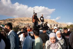 Damascus Celebrations On First Friday Post al-Assad - Syria