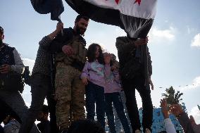 Damascus Celebrations On First Friday Post al-Assad - Syria