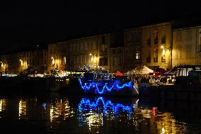 Canal du Midi Christmas  - Castelnaudary