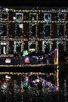 Canal du Midi Christmas  - Castelnaudary