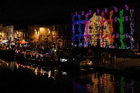 Canal du Midi Christmas  - Castelnaudary