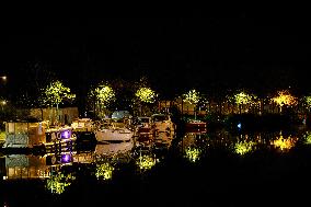 Canal du Midi Christmas  - Castelnaudary