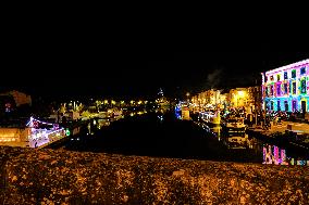 Canal du Midi Christmas  - Castelnaudary