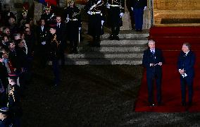 Handover ceremony at Hotel Matignon - Paris