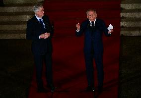 Handover ceremony at Hotel Matignon - Paris