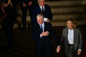 Handover ceremony at Hotel Matignon - Paris