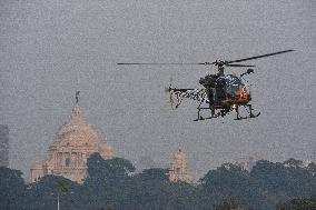 Indian Armed Forces Practice Ahead Of Observation Of Vijay Diwas 2024