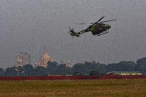 Indian Armed Forces Practice Ahead Of Observation Of Vijay Diwas 2024