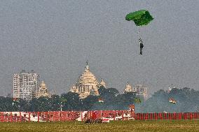 Indian Armed Forces Practice Ahead Of Observation Of Vijay Diwas 2024