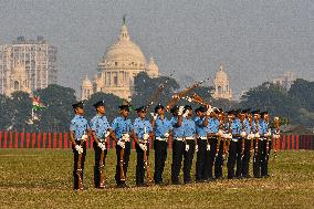 Indian Armed Forces Practice Ahead Of Observation Of Vijay Diwas 2024