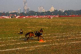 Indian Armed Forces Practice Ahead Of Observation Of Vijay Diwas 2024