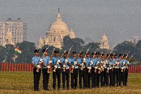 Indian Armed Forces Practice Ahead Of Observation Of Vijay Diwas 2024